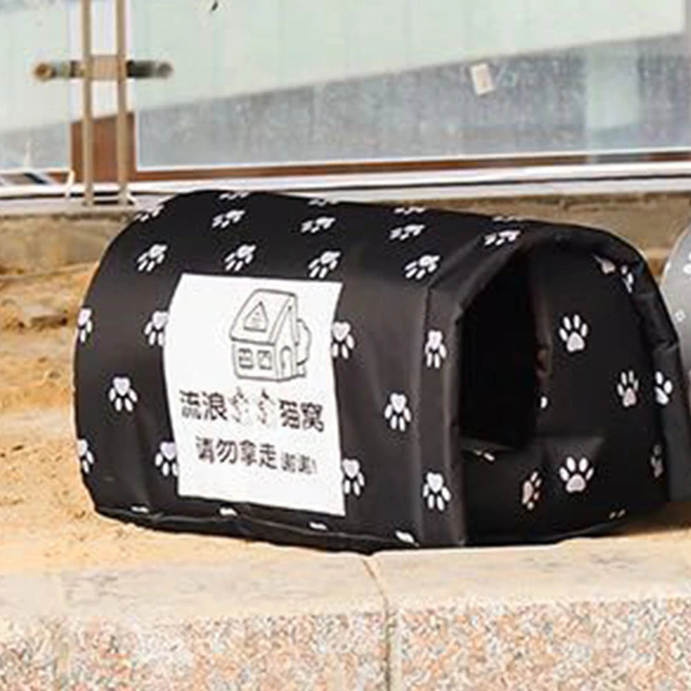Foldable Pet House Shelter Lightweight Portable Foldable Pet House for Puppies Kittens Dog Cat Rabbit