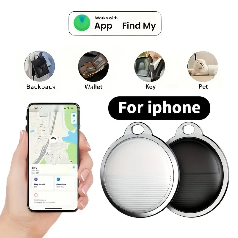 GPS Smart Anti-Lost Device - Real-Time Tracker for Pets, Elderly & Kids, No Installation Needed, iOS Compatible, Reliable & Worr