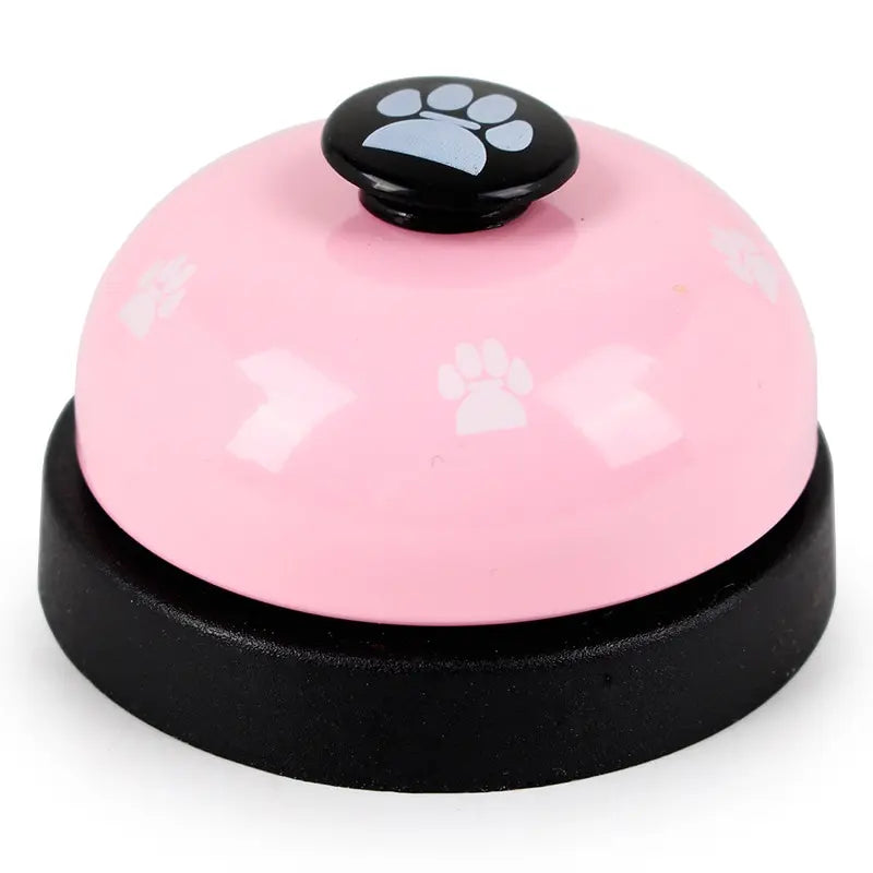1pc Pet Toy Training Dinner Small Bell Footprint Dog Toys for Teddy Puppy Pet Call Puppy Accessories Pet Toys