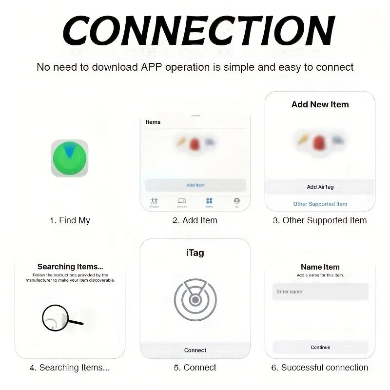 GPS Smart Anti-Lost Device - Real-Time Tracker for Pets, Elderly & Kids, No Installation Needed, iOS Compatible, Reliable & Worr
