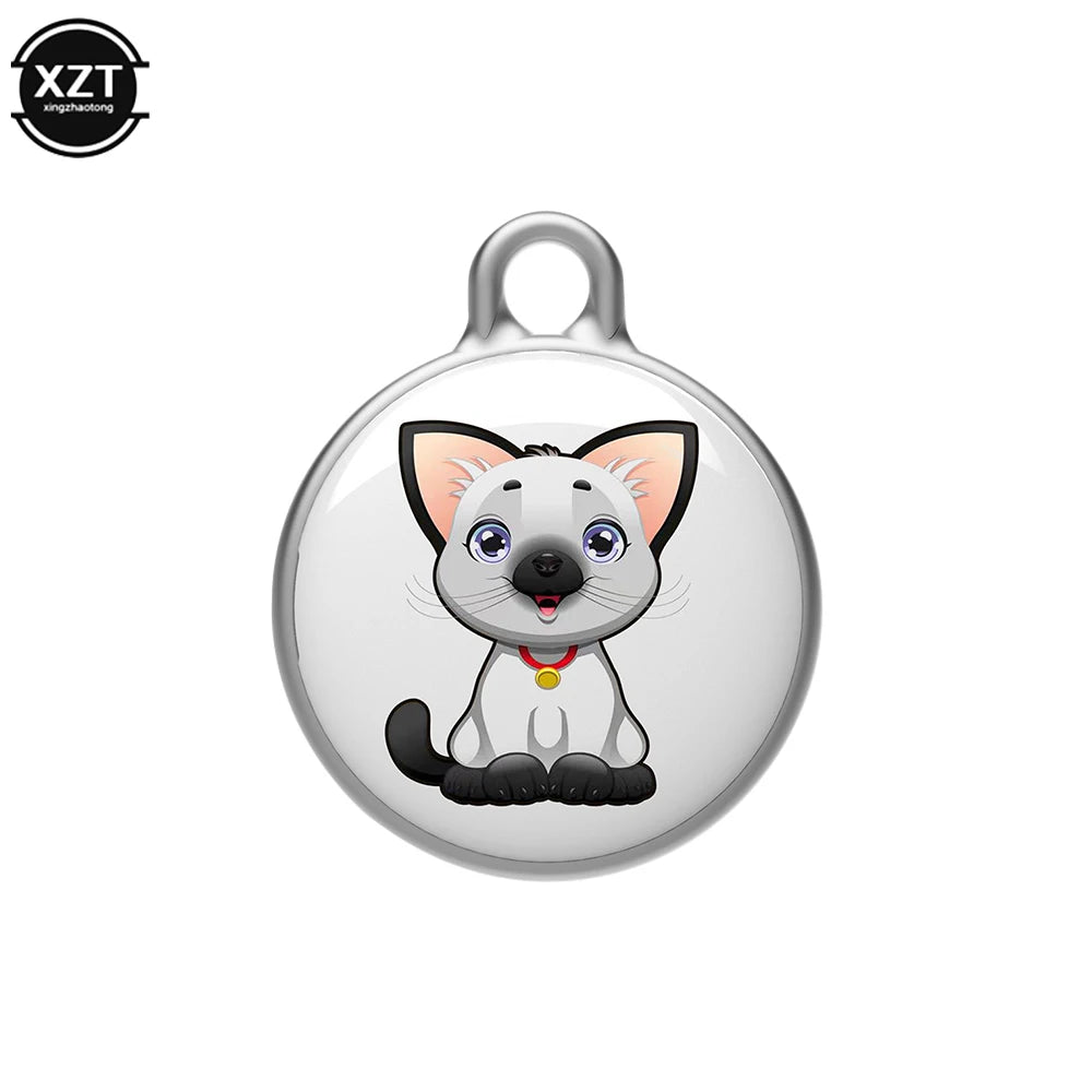 Cute GPS Pet Smart Anti-lost Global Locator Universal Waterproof Mini GPS Tracker Collar Cat Dog Tracker Locator for Android IOS