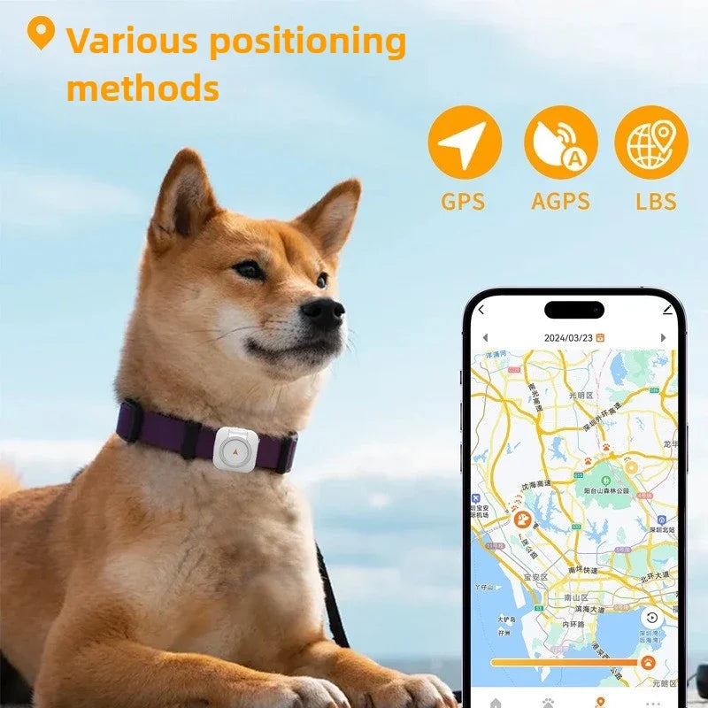 Pet GPS Trackers Historical Track Motion Data Dog Cat Anti-loss Tracking Health Monitoring GPS Tracker Waterproof Pet Products